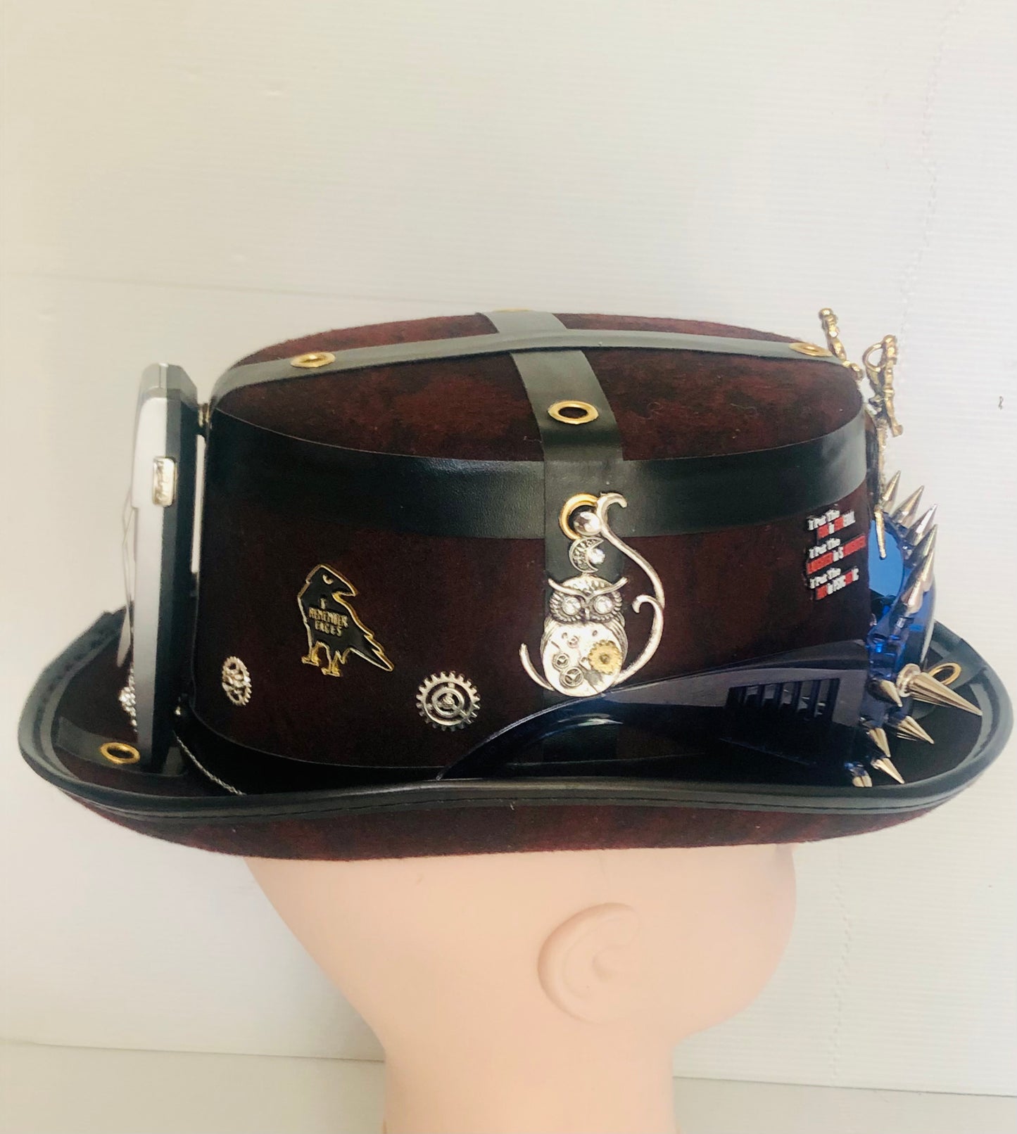 Steampunk Style Hat with Goggles (Item #469)