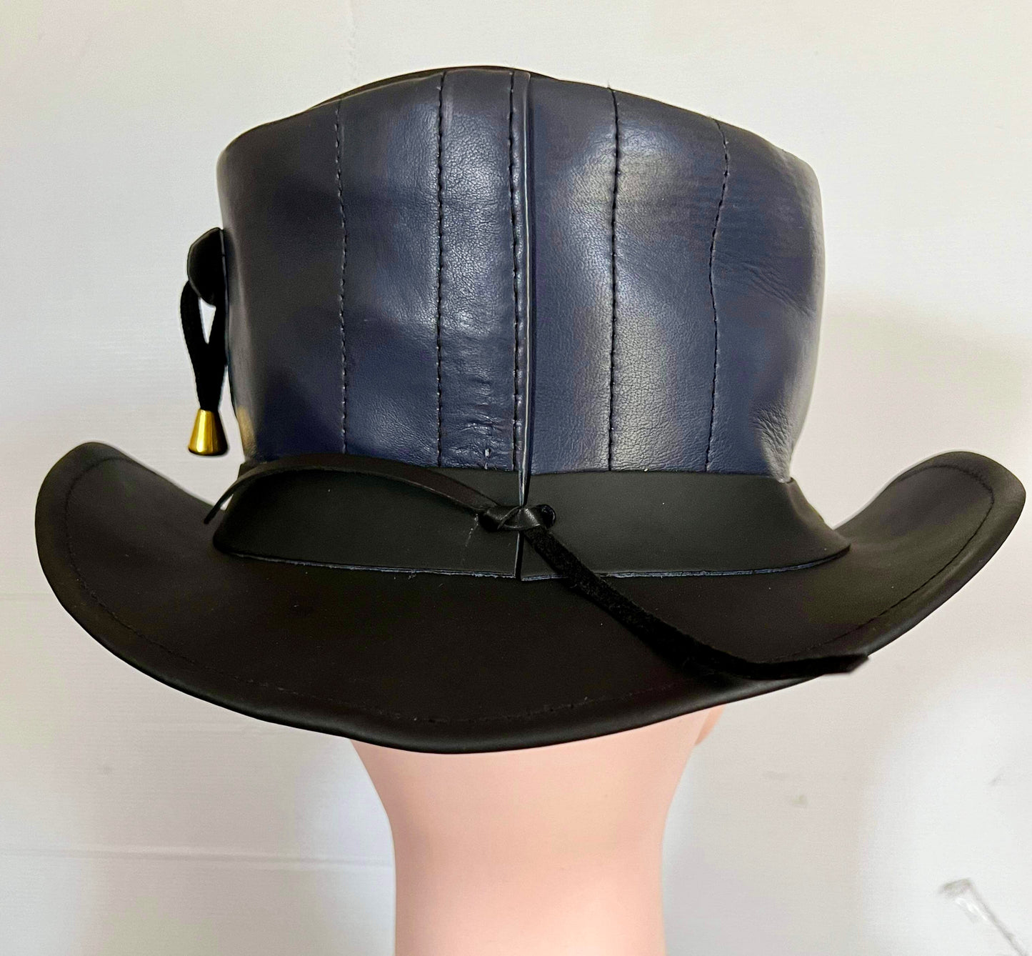 SteampunkHat (Black /Blue Colour) PAKI