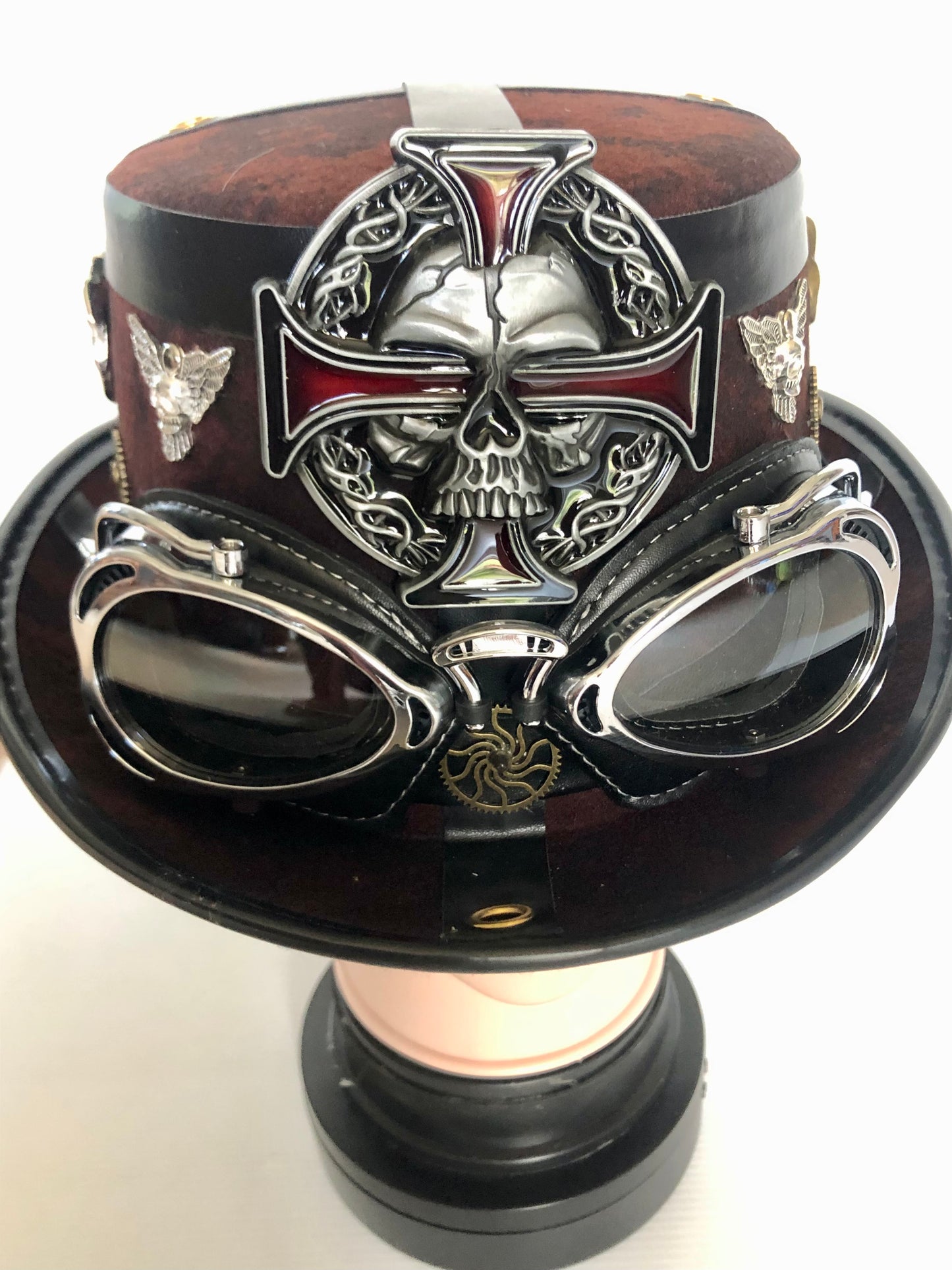 Steampunk Style Hat with Goggles (Item #397)