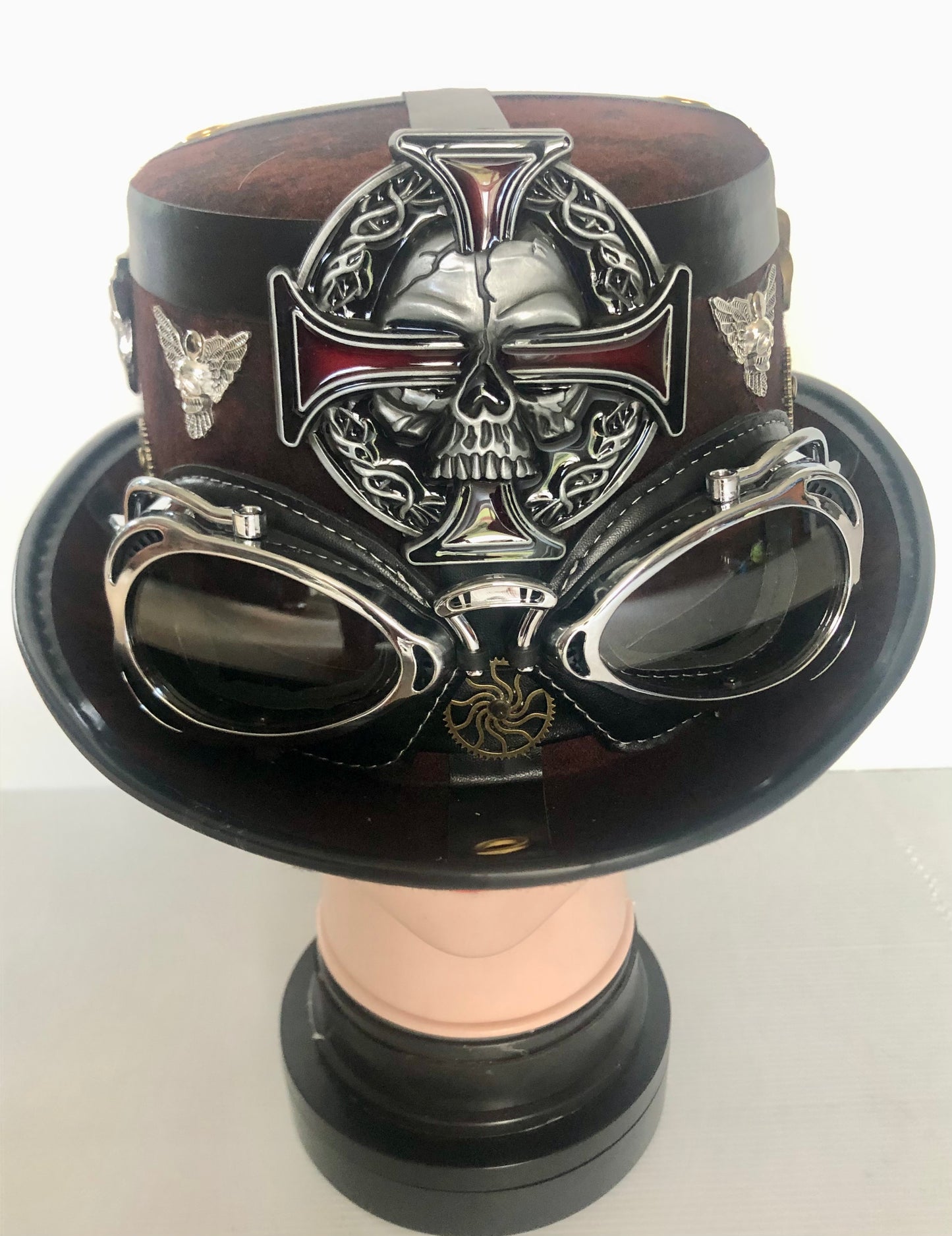 Steampunk Style Hat with Goggles (Item #397)