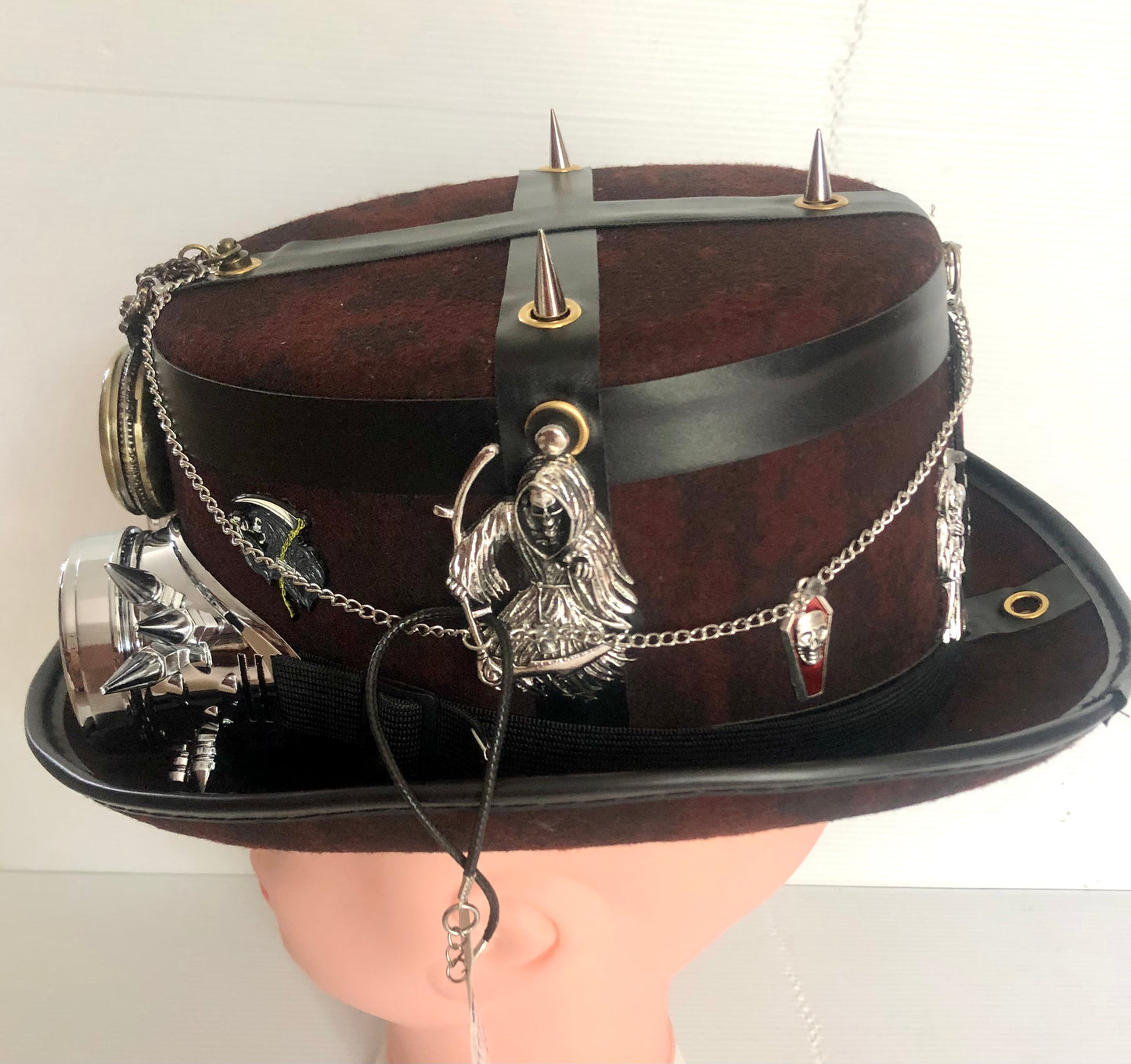 Steampunk Style (Grim Reaper Theme) Hay with Goggles (Item #525)