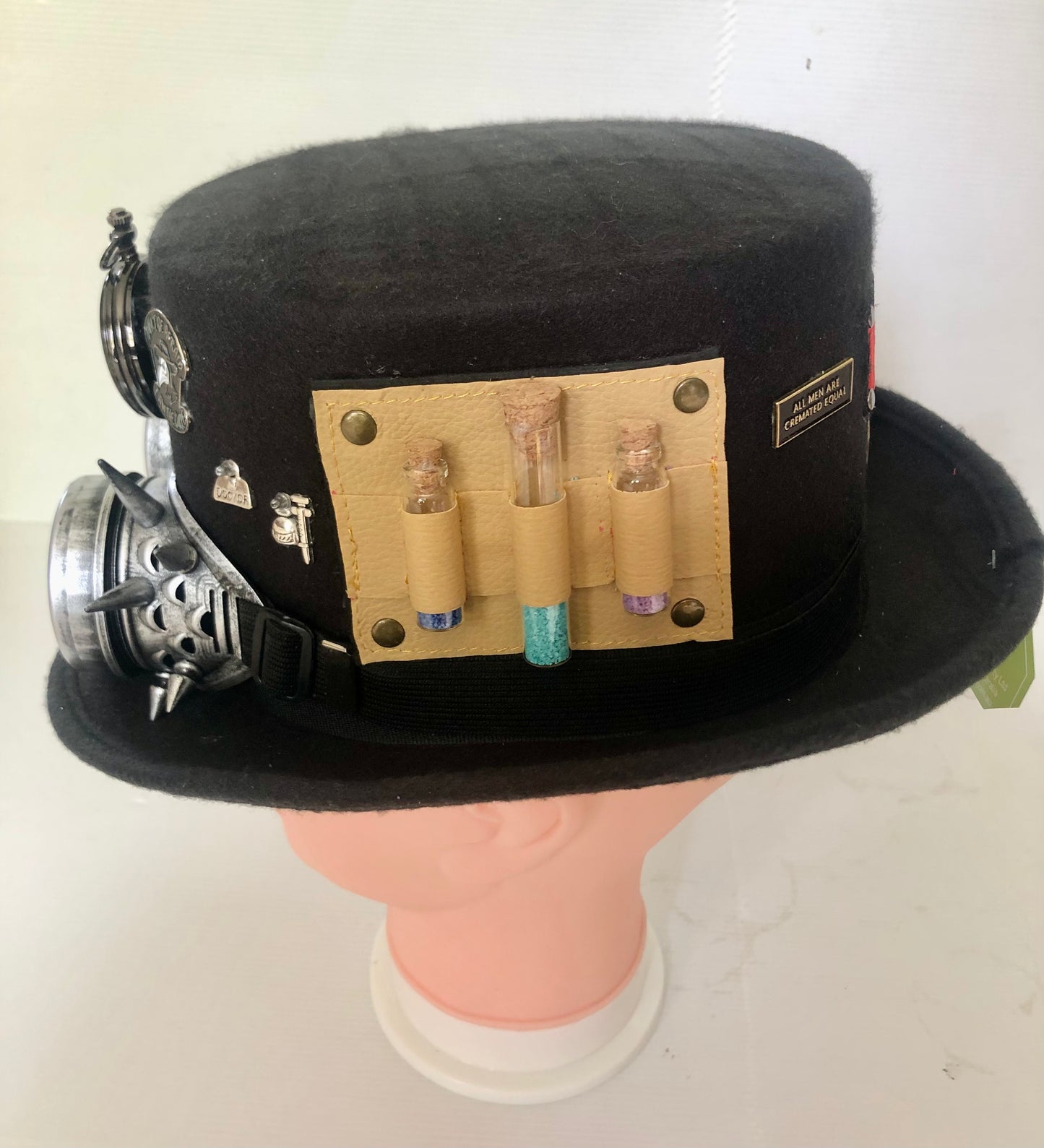 Steampunk Style Hat (Plague Doctor Theme) with Goggles (Item #425)