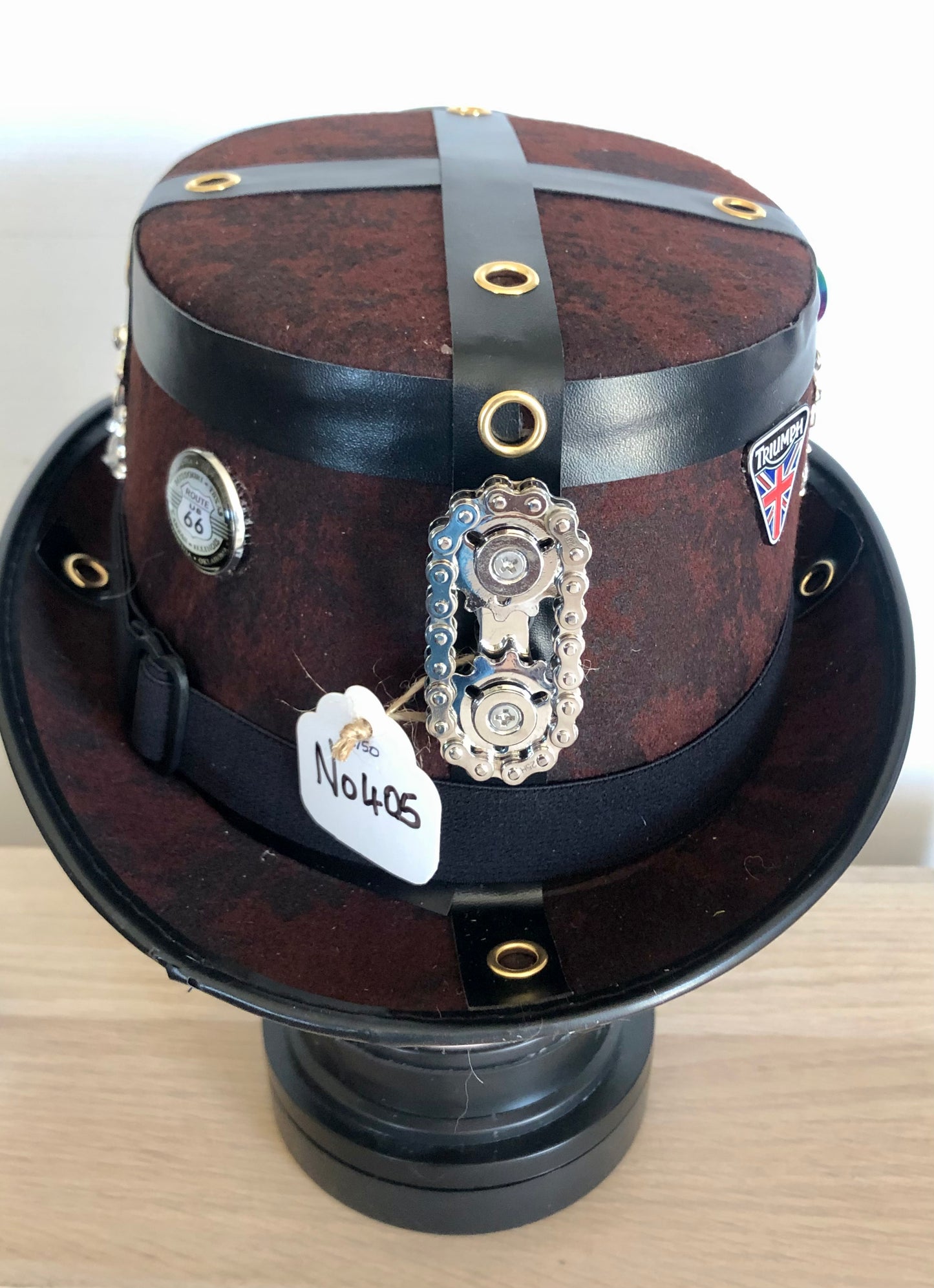 Steampunk Style Hat With Goggles (Item #405)