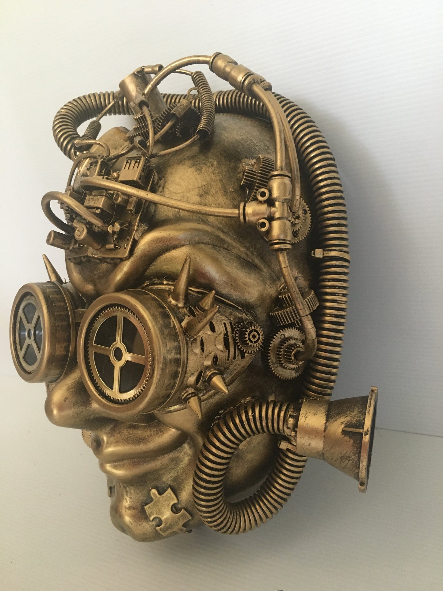 Steampunk face mask
