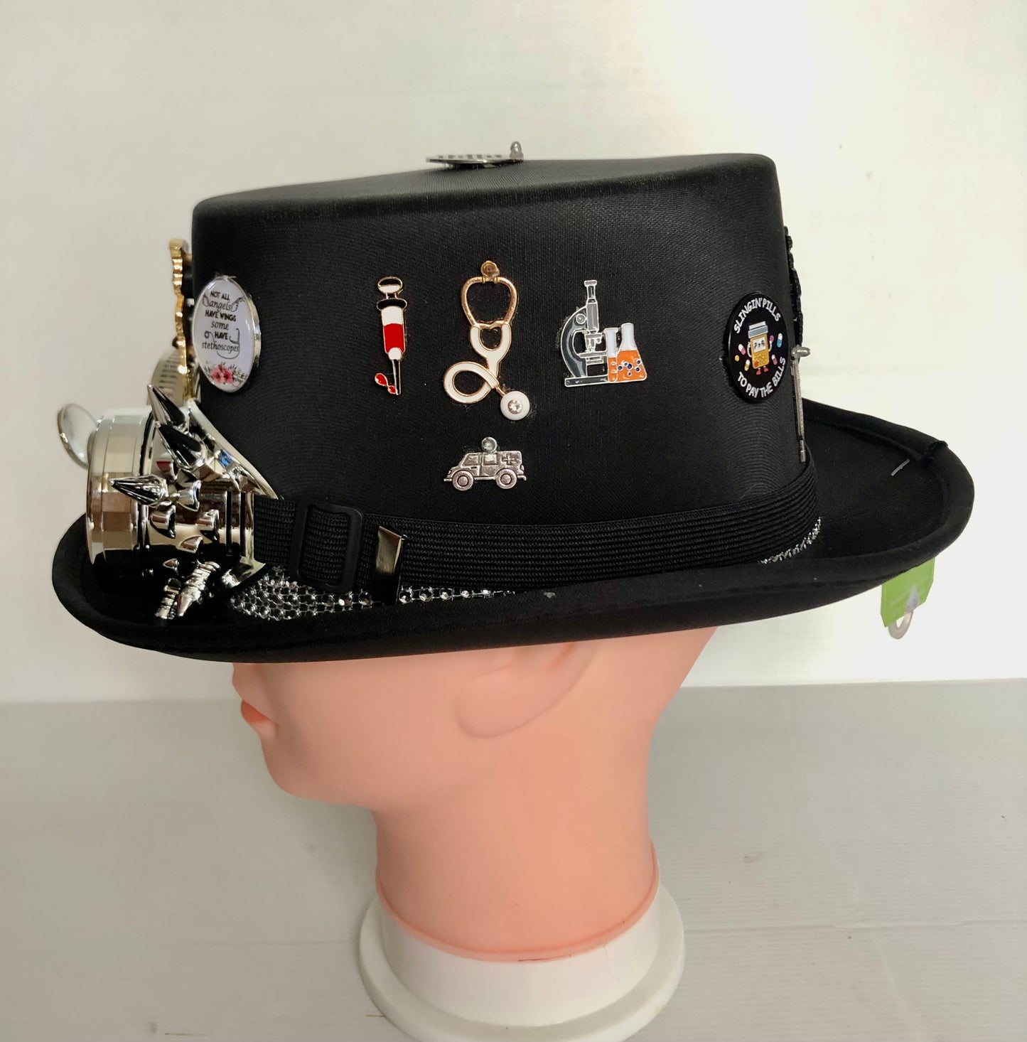 Steampunk Hat Style (Theme;Nurse) with Goggles #515