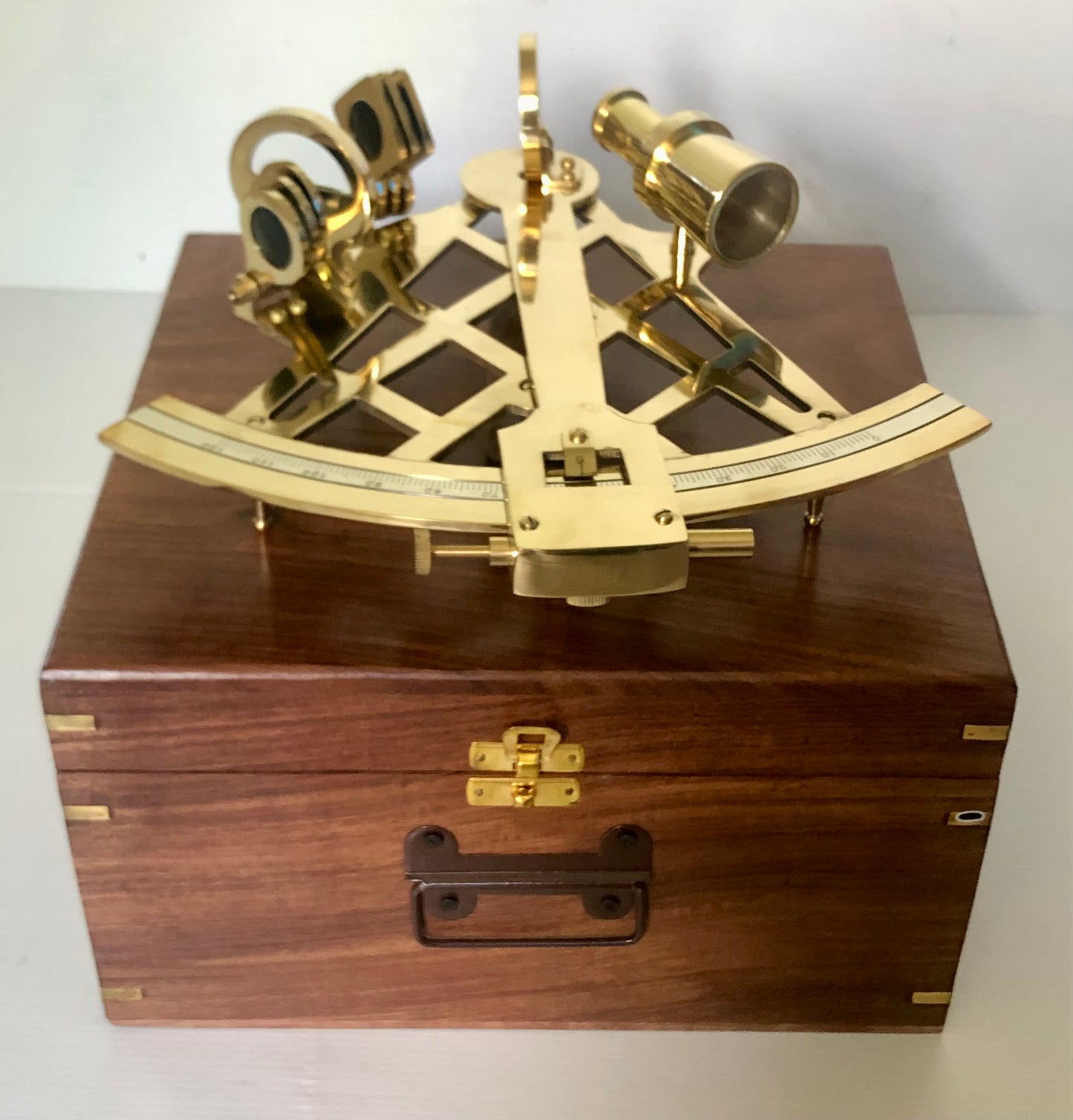 10” Sextant with Box (Shiny)