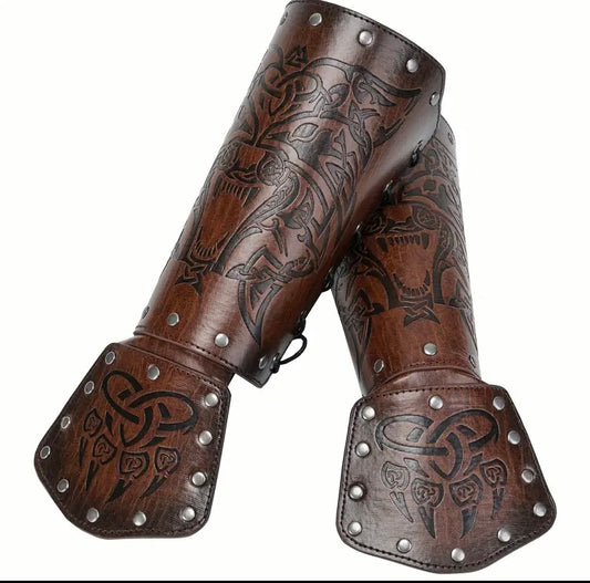 Steampunk Wrist Cuffs (Pair)