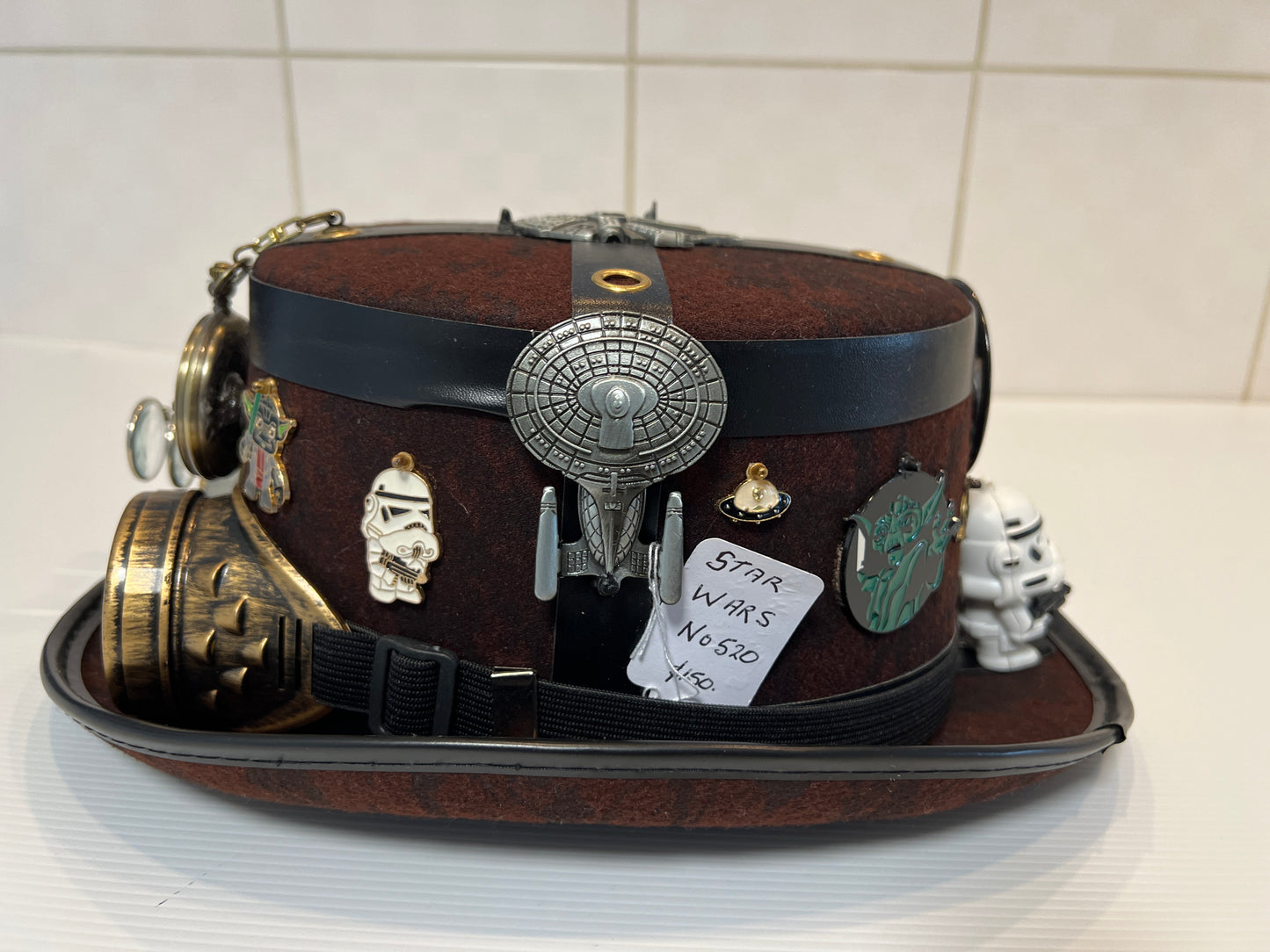 Steampunk Style Hat (Star Wars Theme) with Goggles (Item # 520)