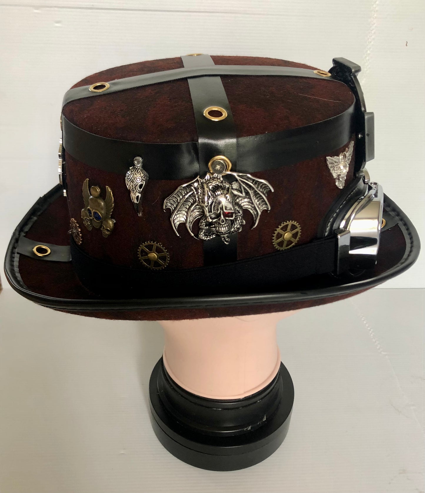 Steampunk Style Hat with Goggles (Item #397)