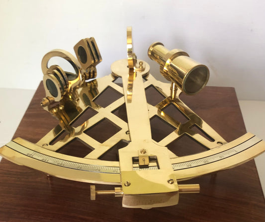 10” Sextant with Box (Shiny)