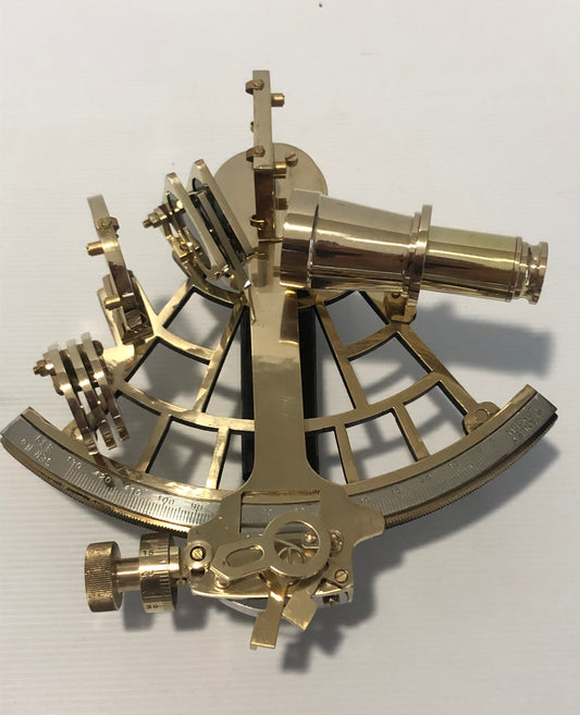 10” Shiny Sextant with Box