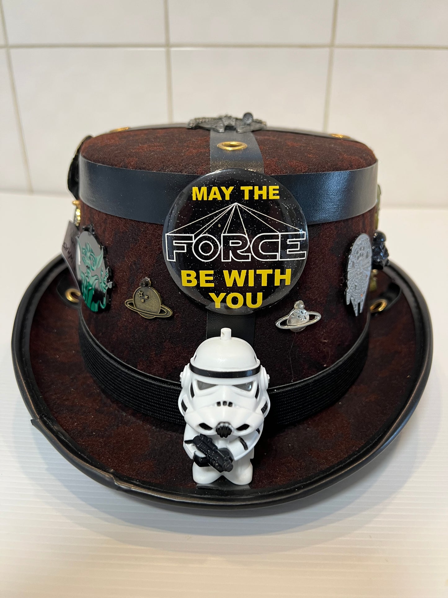 Steampunk Style Hat (Star Wars Theme) with Goggles (Item # 520)