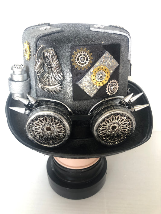 Steampunk Hat with Goggles (Item #373)