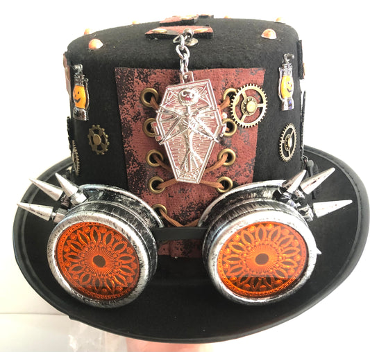 Steampunk Style(Nightmare b4 Xmas) Hat with Goggles (Item #584)