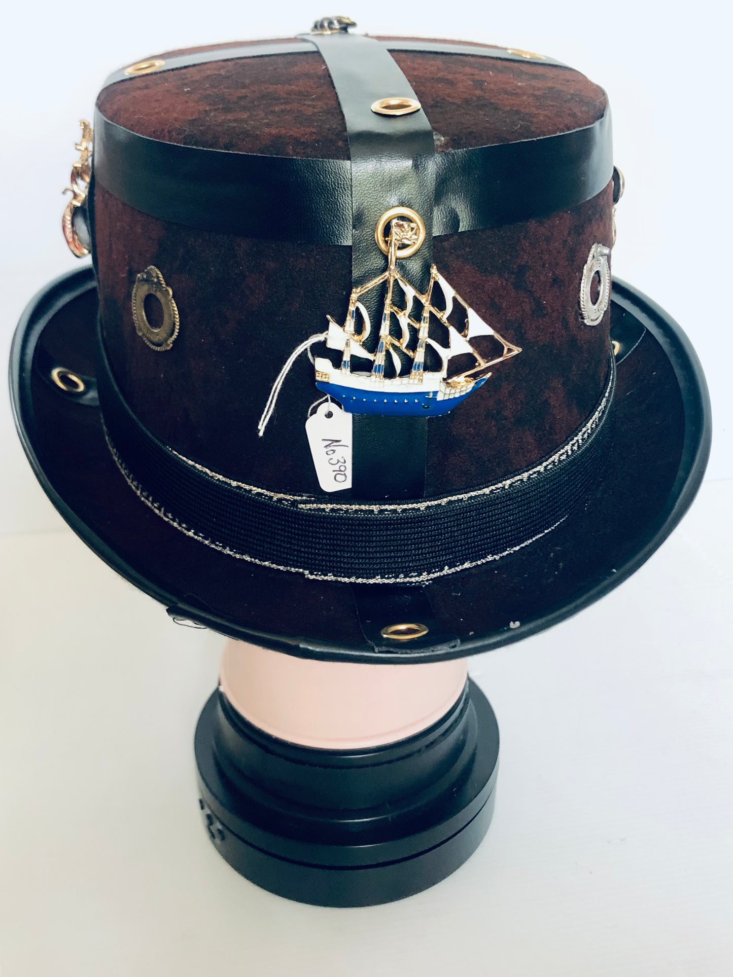 Steampunk Style Hat with Goggles (Item #390)