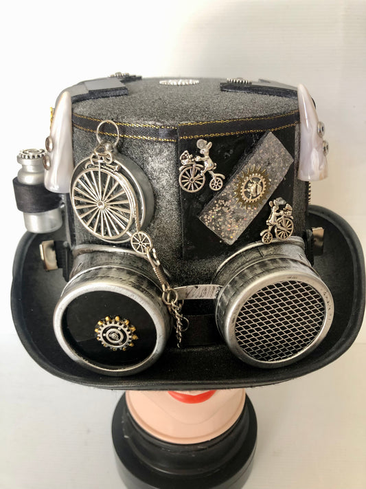 Steampunk Hat with Goggles (Item #375)