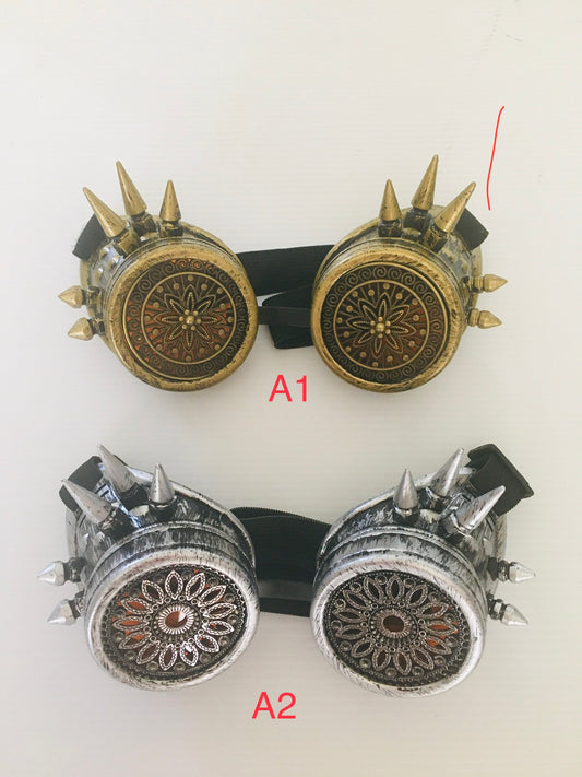Steampunk goggles ($25 each)