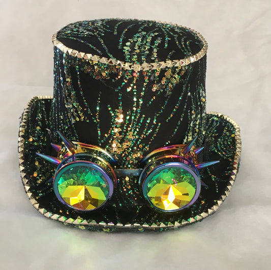 Steampunk Hat with Goggles