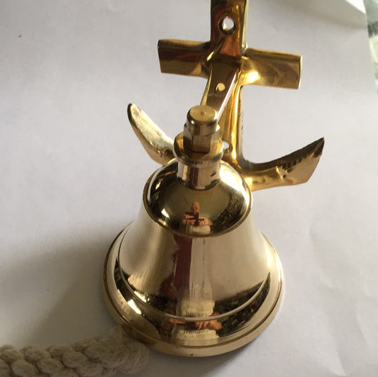 Solid Brass Bell 3” Plain